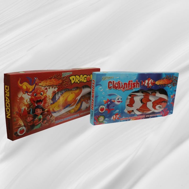 Golden Fish / Dragon Fish 2 Pcs