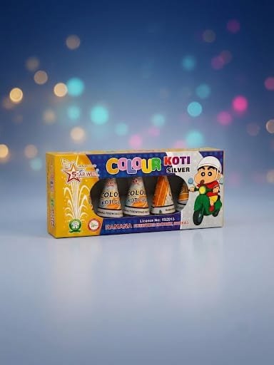Color Koti Delux Siver 5 Pcs