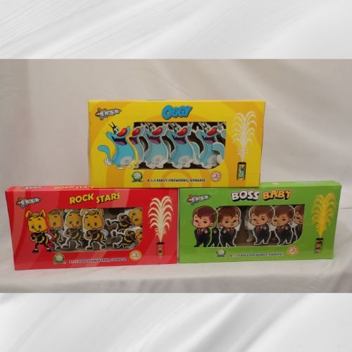 Oggy / Boss Baby / Rockstar 5 Pcs - Image 2